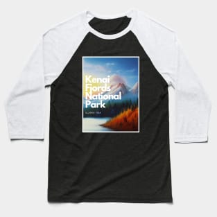 Kenai Fjords National Park hike Alaska United States Baseball T-Shirt